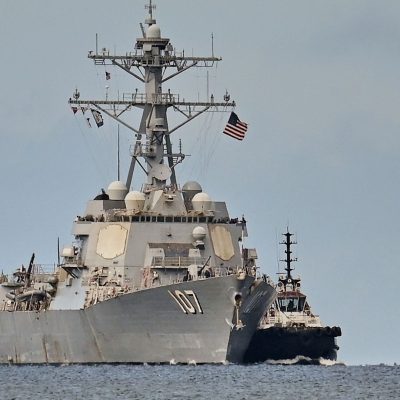 US likely jammed GPS signals off Venezuela coast, expert tells Sky News